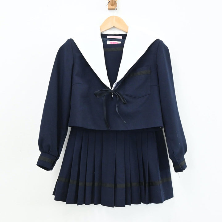 【中古制服】愛知県 愛知県立明和高校 女子制服 2点（セーラー服・スカート）sf004795【リサイクル学生服】 | 中古制服通販パレイド