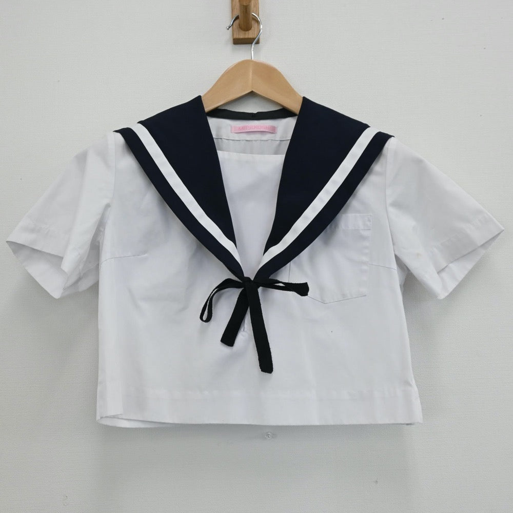 【中古】愛知県 愛知県立明和高校 女子制服 3点（セーラー服・スカート）sf004796