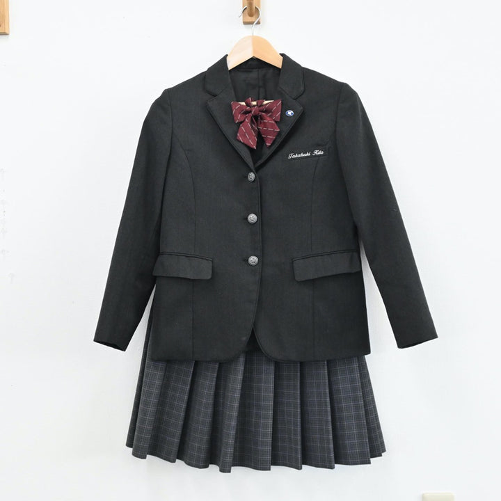 【中古制服】大阪府 高槻北高等学校 女子制服 4点（ブレザー・ニット・スカート）sf004823【リサイクル学生服】 | 中古制服通販パレイド