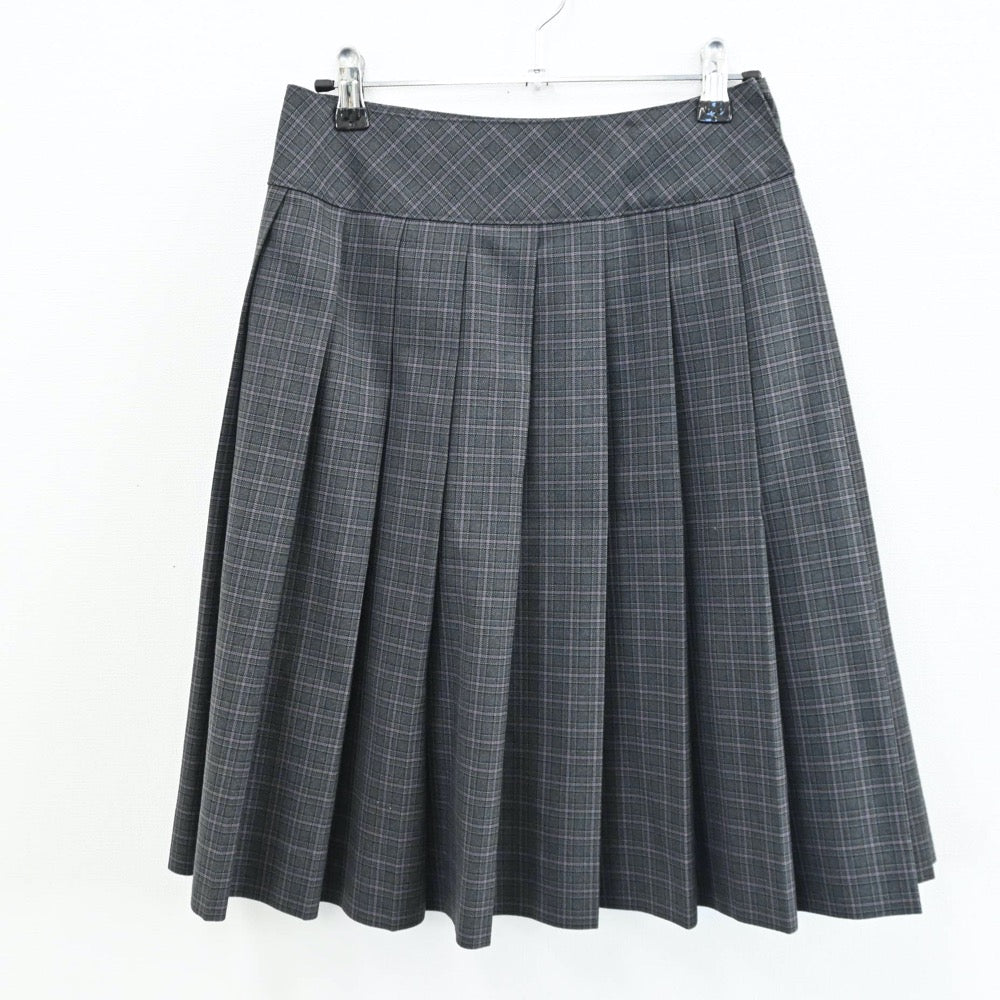 【中古】大阪府 高槻北高等学校 女子制服 4点（ブレザー・ニット・スカート）sf004823