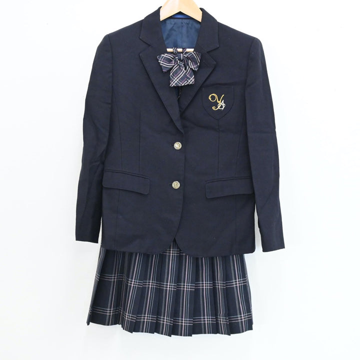中古制服】東京都 八雲学園中学校・高等学校 女子制服 5点
