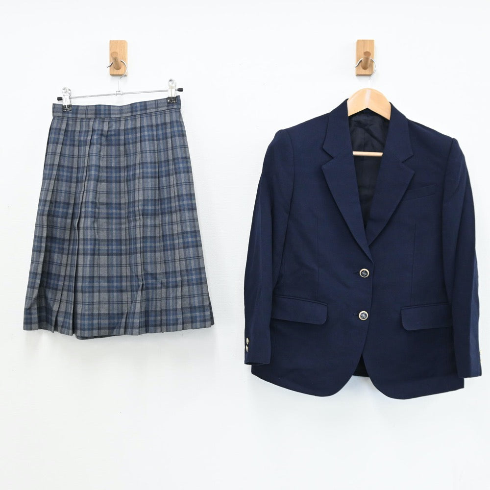 【中古】東京都 小山台高等学校 女子制服 2点（ブレザー・スカート）sf004864