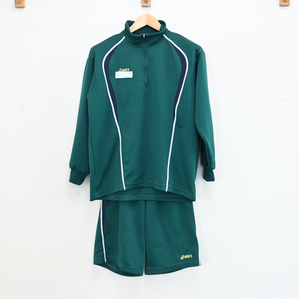 【中古】長野県 屋代高等学校・附属中学校 女子制服 2点（ジャージ 上・体操服 下）sf004904