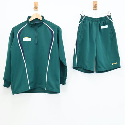 【中古】長野県 屋代高等学校・附属中学校 女子制服 2点（ジャージ 上・体操服 下）sf004904