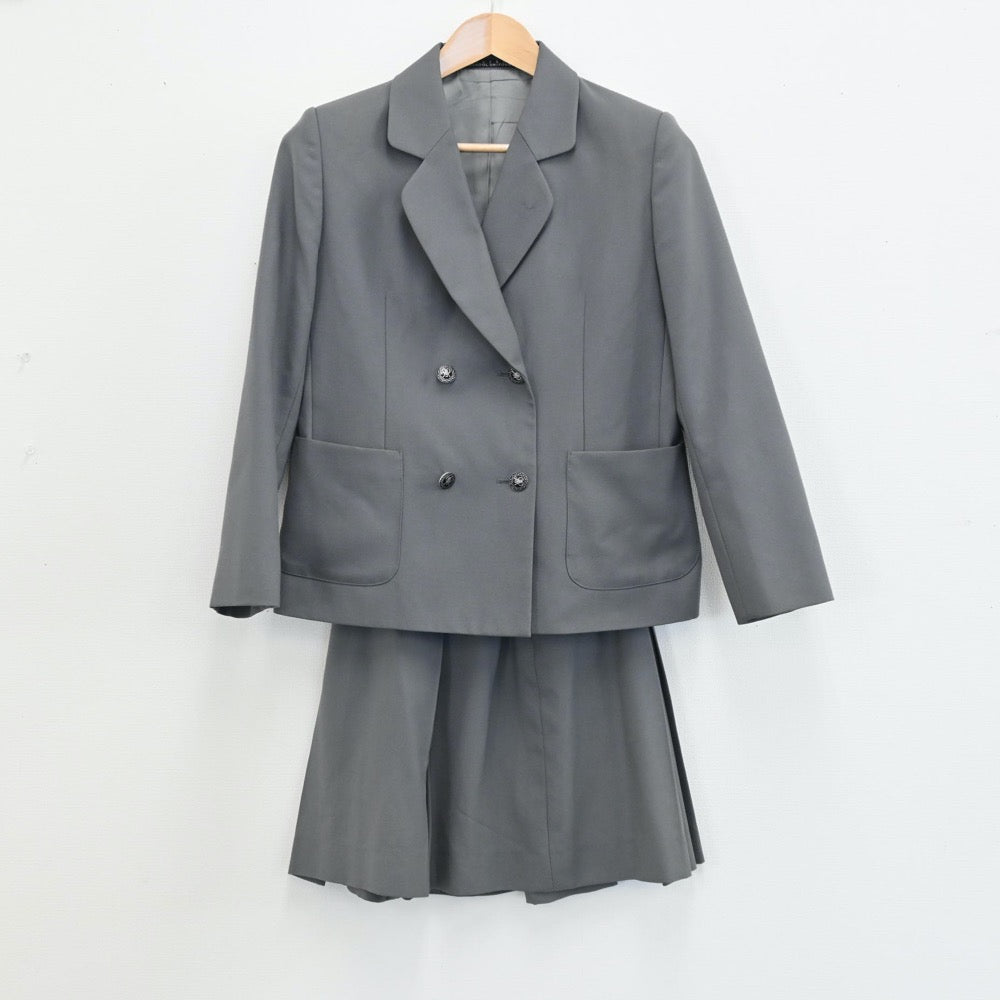 【中古】神奈川県 川和高等学校 女子制服 3点（ブレザー・スカート）sf004911