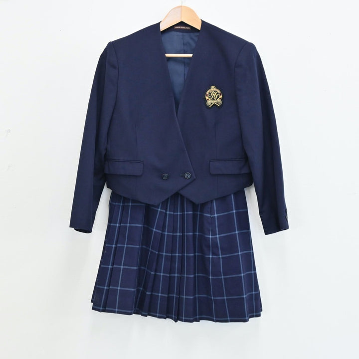 【中古制服】岐阜県 富田高等学校 女子制服 6点（ブレザー・ニット・ニット・スカート）sf004914【リサイクル学生服】 | 中古制服通販パレイド