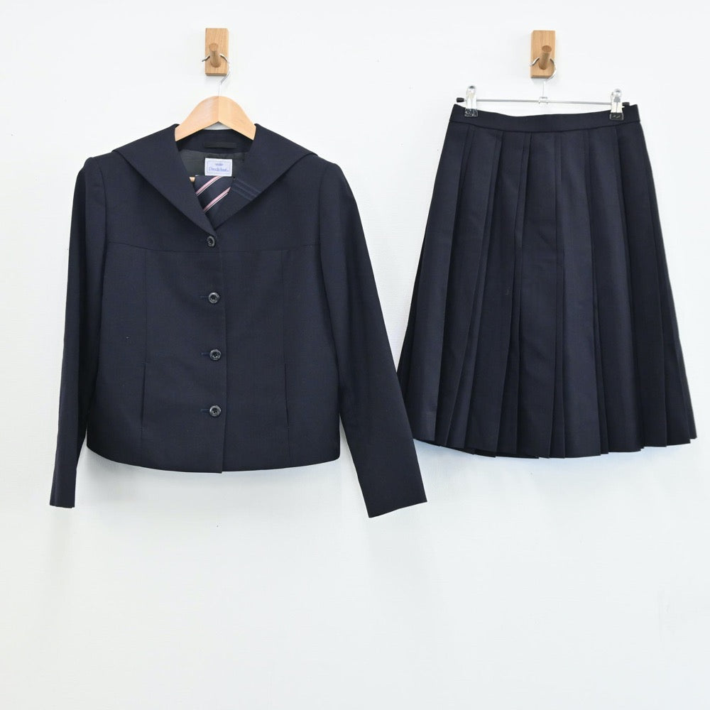 中古制服】宮城県 仙台青陵中等教育学校 女子制服 3点（セーラー服・スカート）sf004931【リサイクル学生服】 | 中古制服通販パレイド