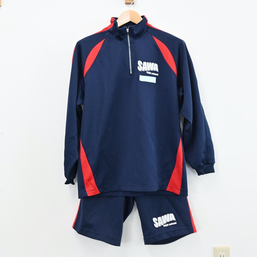 中古制服】茨城県 佐和高校 女子制服 3点(ジャージ 上 中古制服】茨城県 佐和高校 女子制服 3点(ジャージ 上