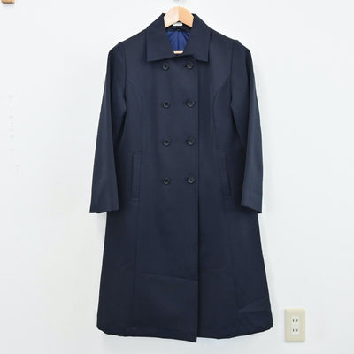 【中古】大阪府 百合学院高等学校 女子制服 1点（コート）sf004979