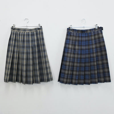 【中古】東京都 立正大学付属高等学校 女子制服 4点（ブレザー・スカート・スカート）sf005007