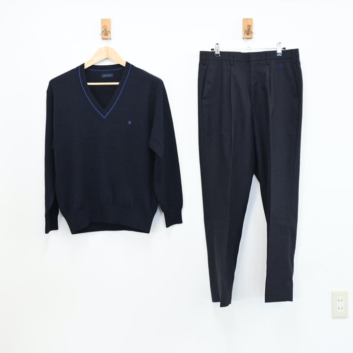 中古制服】栃木県 佐野松桜高等学校 男子制服 4点（ブレザー