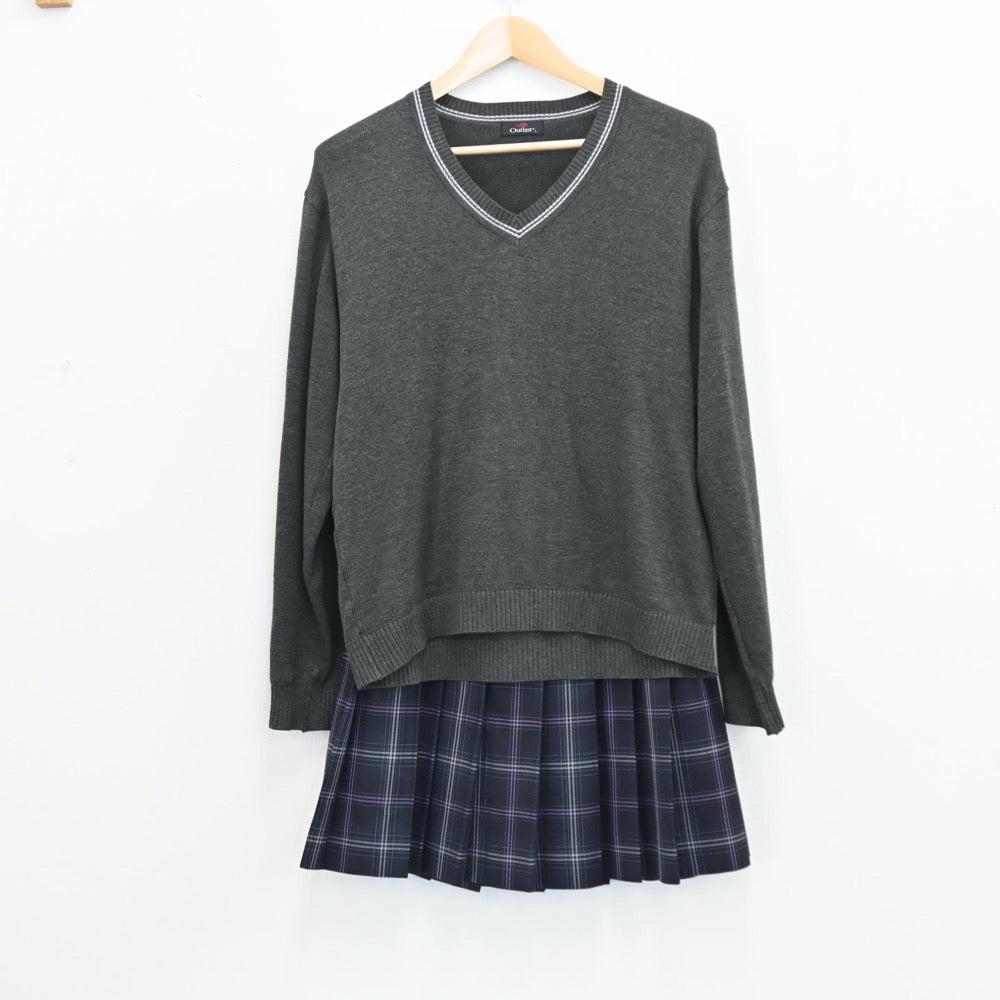 中古制服】石川県 松任高等学校 女子制服 6点（ブレザー・ニット・シャツ・スカート）sf005054【リサイクル学生服】 | 中古制服通販パレイド