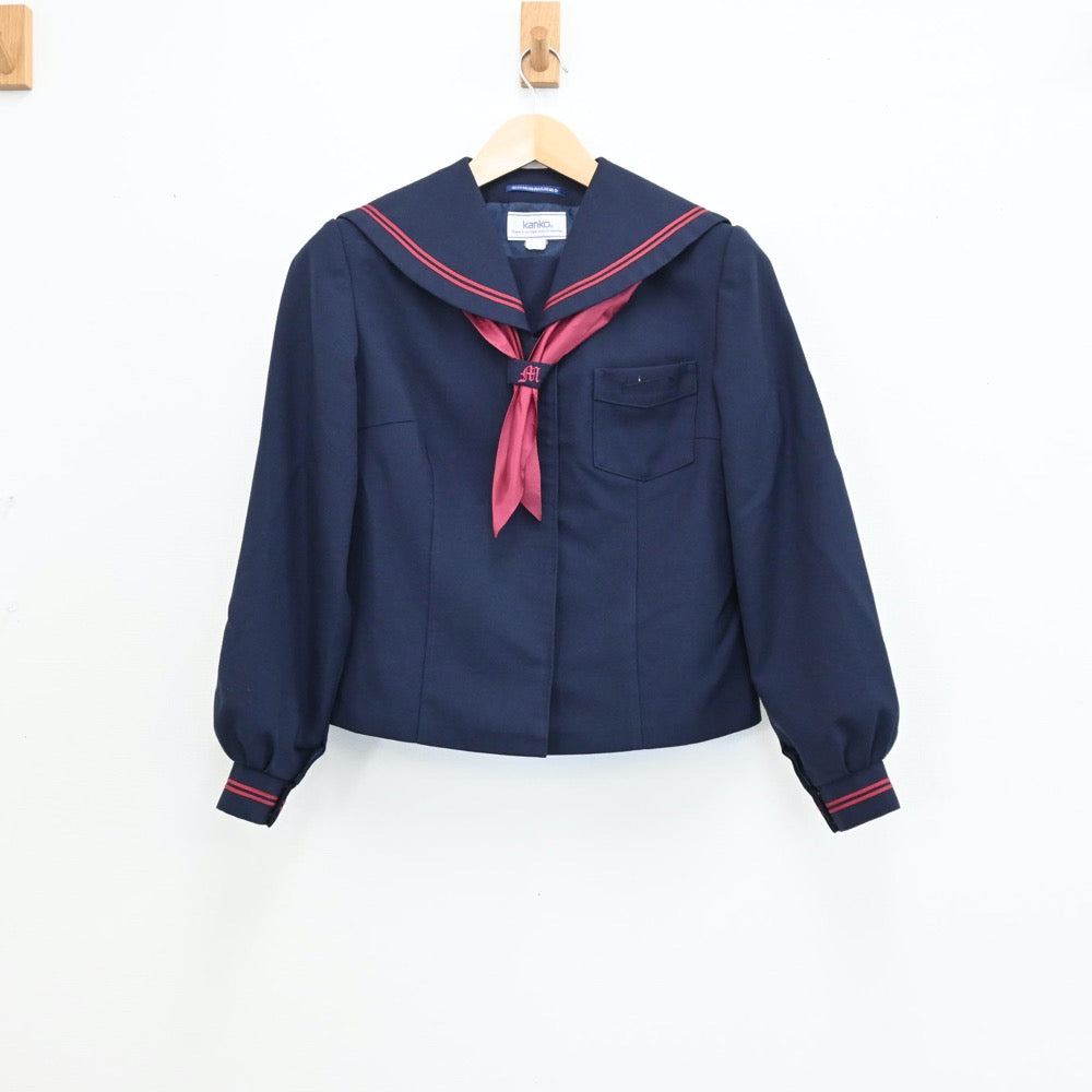 中古制服】石川県 白山市立松任中学校 女子制服 4点（セーラー服・スカート）sf005057【リサイクル学生服】 | 中古制服通販パレイド