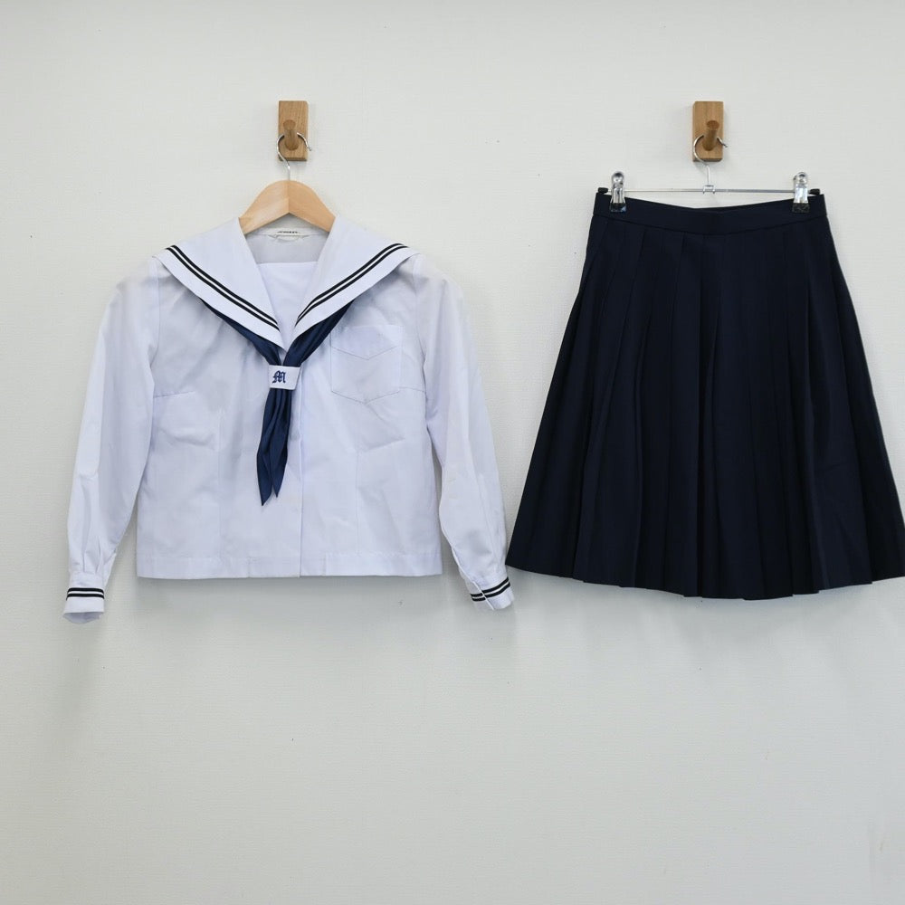 石川県 白山市立松任中学校 女子制服 4点 sf005056