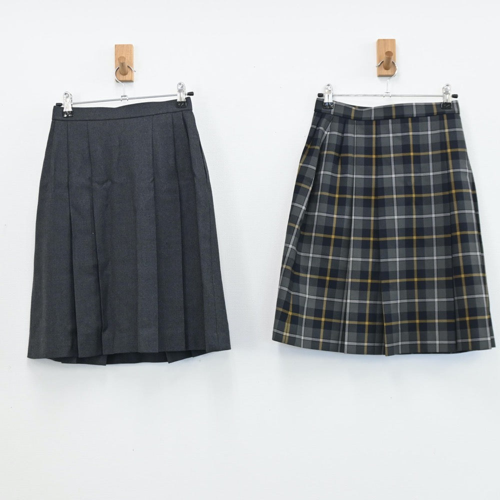 【中古】東京都 桜丘高校 女子制服 7点（ブレザー・ニット・スカート）sf005062