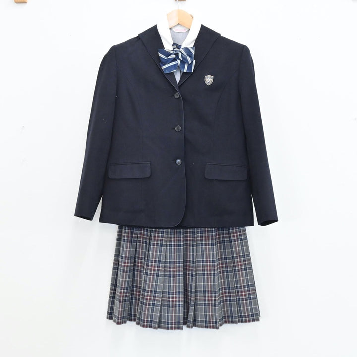 【中古制服】奈良県 奈良県立西和清陵高等学校 女子制服 6点（ブレザー・ニット・シャツ・スカート）sf005070【リサイクル学生服】 |  中古制服通販パレイド