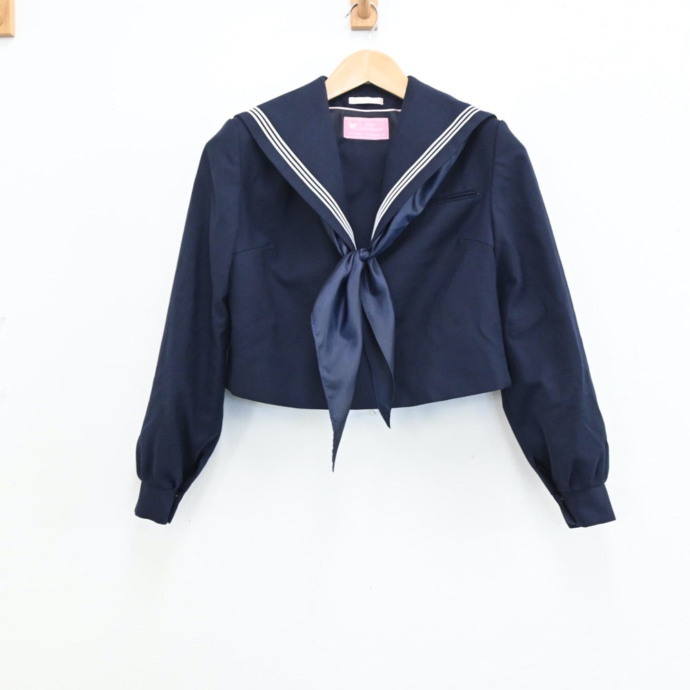 中古制服】福岡県 福岡市立原北中学校 女子制服 3点（セーラー服・ジャンパースカート）sf005076【リサイクル学生服】 | 中古制服通販パレイド