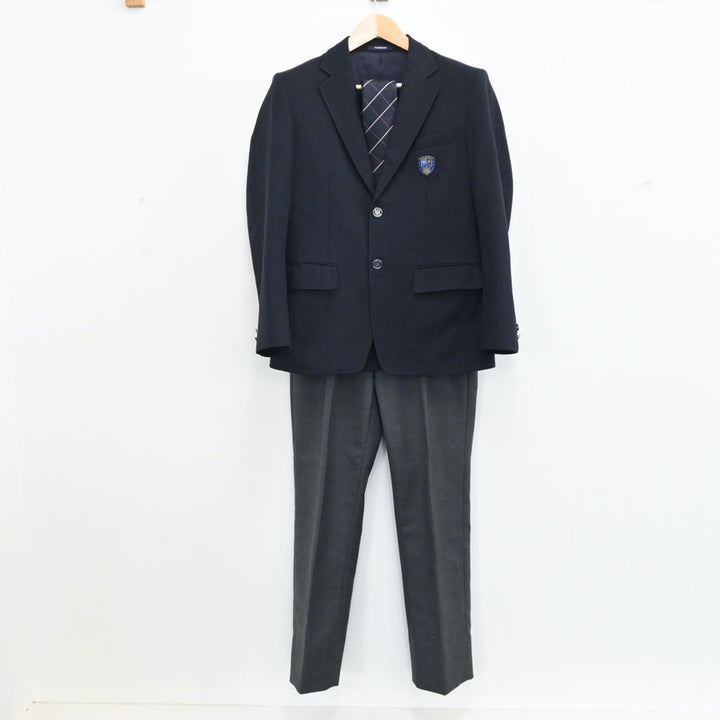 中古制服】神奈川県 桐蔭学園高等学校 男子制服 4点（ブレザー