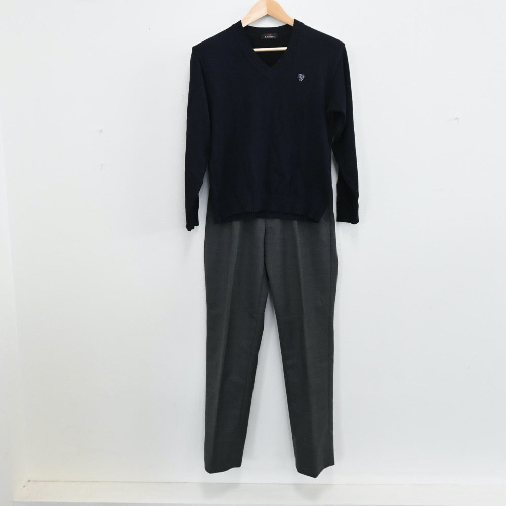 中古制服】神奈川県 桐蔭学園高等学校 男子制服 4点（ブレザー