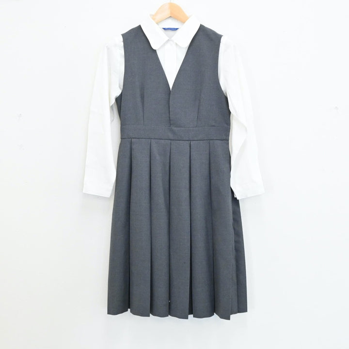 【中古制服】兵庫県 仁川学院高等学校 女子制服 5点（ブレザー・ニット・シャツ・ジャンパースカート）sf005147【リサイクル学生服】 | 中古制服 通販パレイド