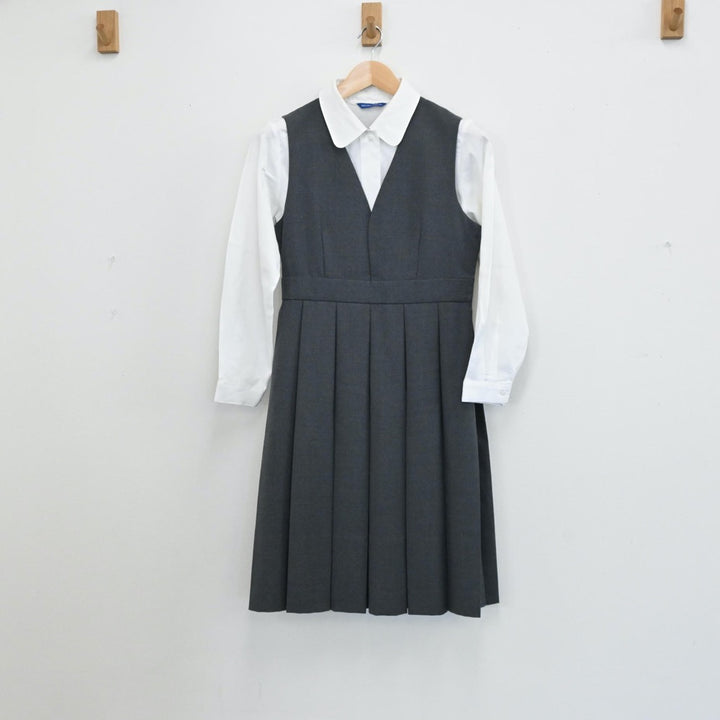 中古制服】兵庫県 仁川学院高等学校 女子制服 5点（ブレザー・ニット・シャツ・ジャンパースカート）sf005148【リサイクル学生服】 | 中古制服 通販パレイド