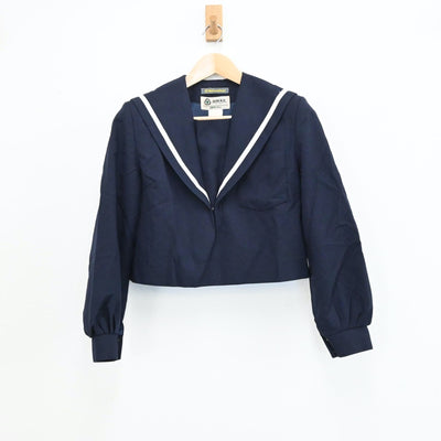 【中古】愛知県 愛知県立松蔭高等学校 女子制服 2点（セーラー服・スカート）sf005162