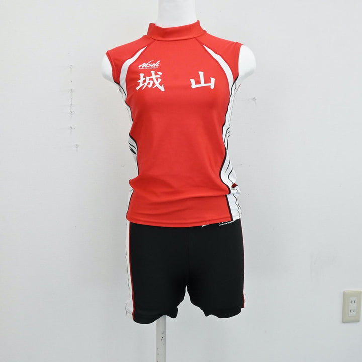 中古制服】愛知県 名古屋市立城山中学校 陸上部ユニフォーム 女子制服