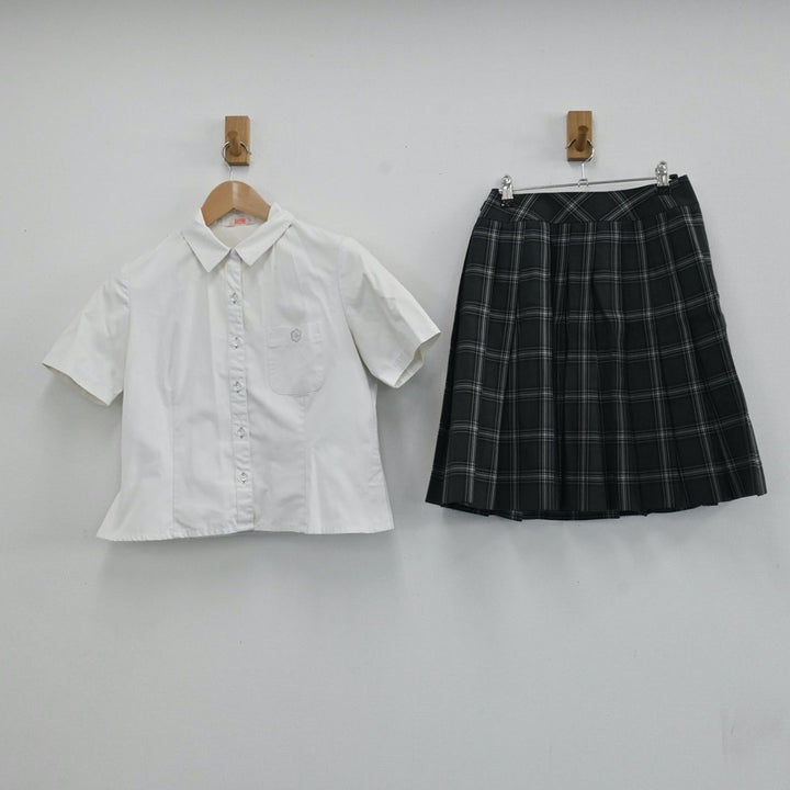 【中古制服】東京都 実践学園高等学校 女子制服 3点（ニットベスト・シャツ・スカート）sf005190【リサイクル学生服】 | 中古制服通販パレイド