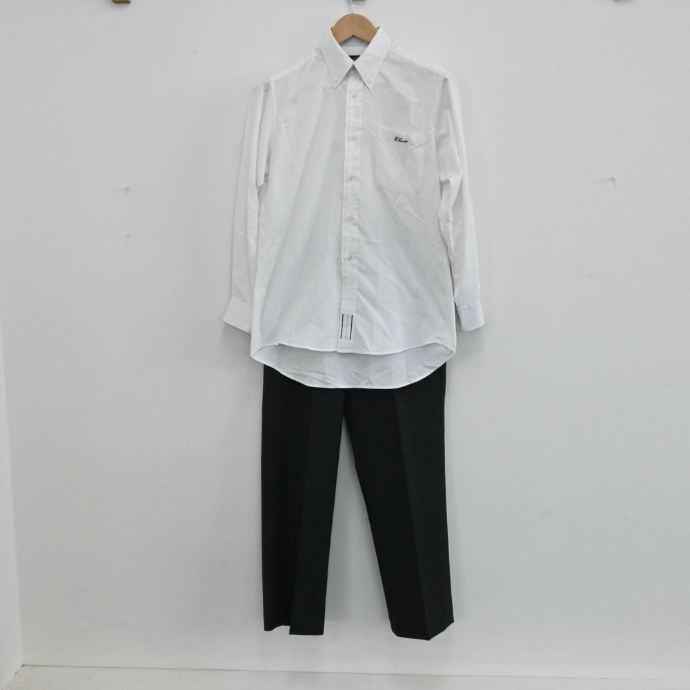 中古制服】福岡県 大濠高校 男子制服 3点（シャツ・学ラン