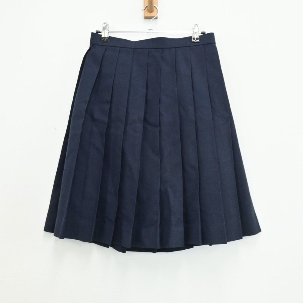 【中古】広島県 広島国際学院高等学校 女子制服 3点（ブレザー・スカート）sf005213