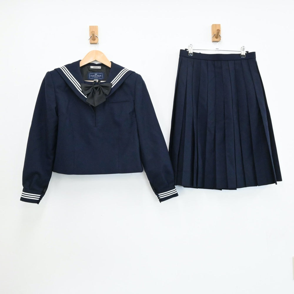 中古制服】埼玉県 埼玉県立松山女子高等学校 女子制服 4点（セーラー服・スカート）sf005219【リサイクル学生服】 | 中古制服通販パレイド