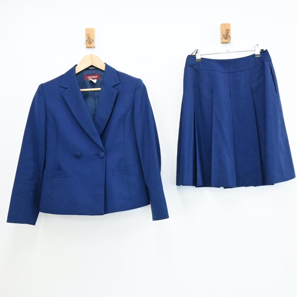 【中古】茨城県 茨城県立水戸商業高等学校 女子制服 3点（ブレザー・ベスト・スカート）sf005226