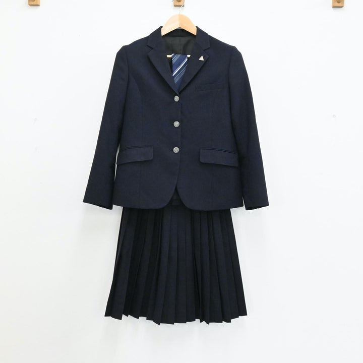 中古制服】大分県 大分県立別府翔青高校 女子制服 3点（ブレザー