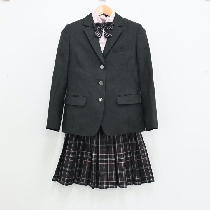 【中古制服】山梨県 帝京第三高校 女子制服 6点（ブレザー・ニット・ニットベスト・シャツ・スカート）sf005258【リサイクル学生服】 |  中古制服通販パレイド