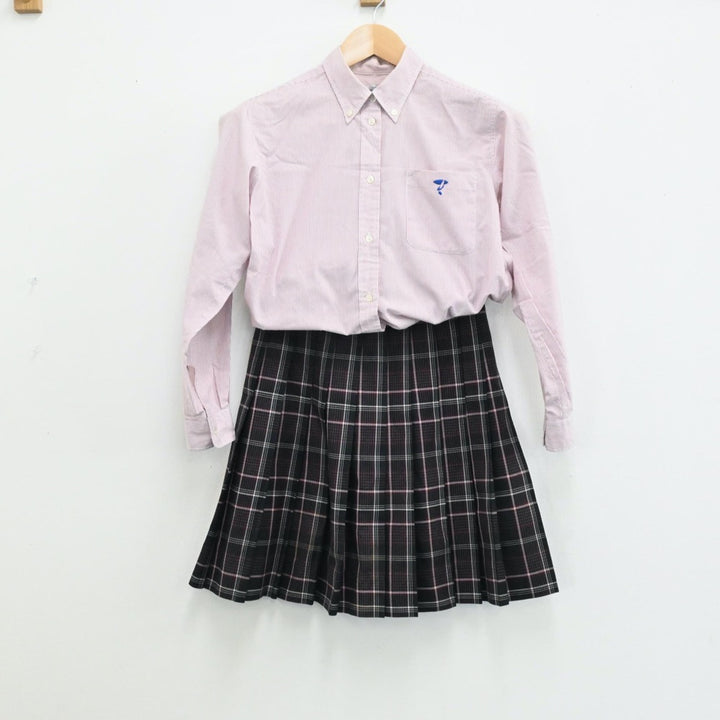 中古制服】山梨県 帝京第三高校 女子制服 6点（ブレザー・ニット・ニットベスト・シャツ・スカート）sf005258【リサイクル学生服】 |  中古制服通販パレイド