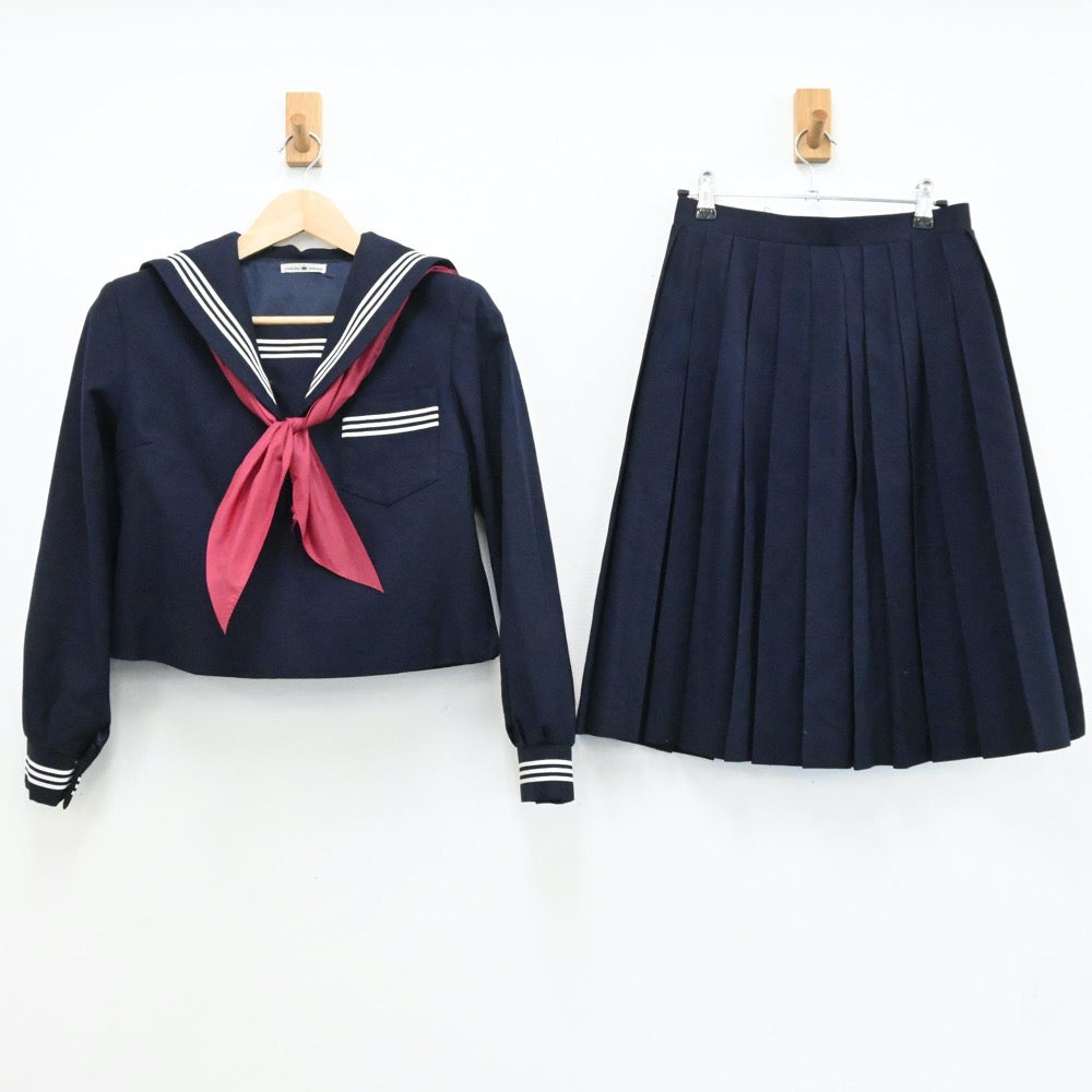 中古制服】茨城県 茨城県日立市立日高中学校 女子制服 3点（セーラー服・スカート・スカート）sf005261【リサイクル学生服】 | 中古制服 通販パレイド