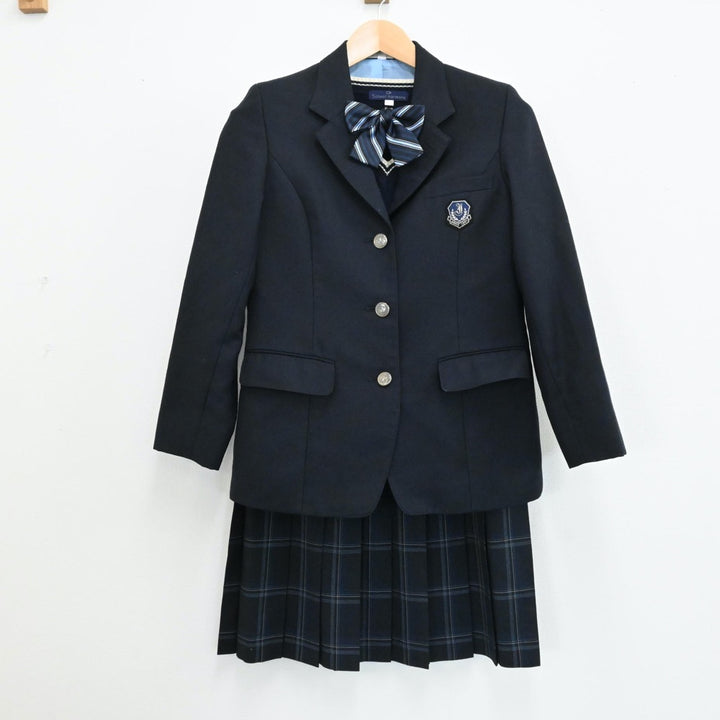 中古制服】兵庫県 兵庫県伊丹市立伊丹高等学校 女子制服 4点（ブレザー・ニット・スカート）sf005291【リサイクル学生服】 | 中古制服通販パレイド