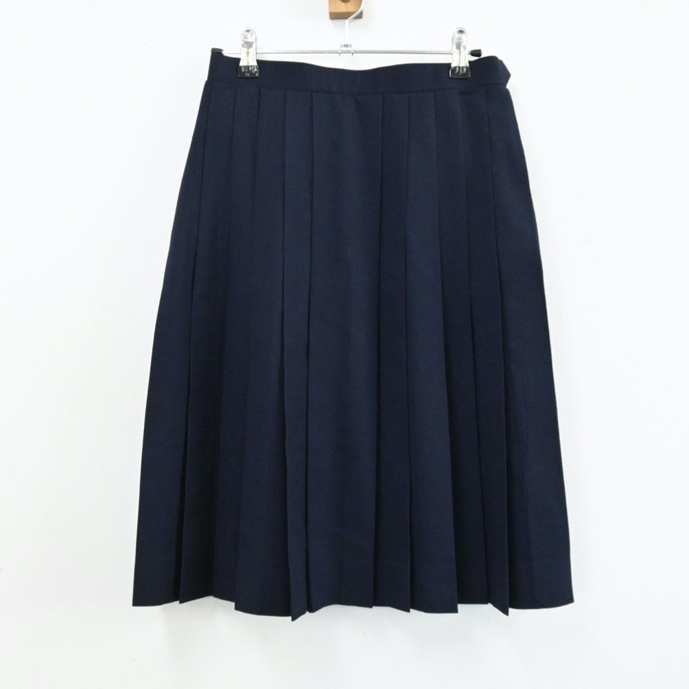 【中古】東京都 実践女子学園 女子制服 3点（セーラー服・ニット・スカート）sf005311