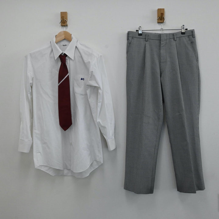 中古制服】茨城県 水城高等学校 男子制服 6点（ブレザー・ニット・シャツ・ズボン）sf005349【リサイクル学生服】 | 中古制服通販パレイド