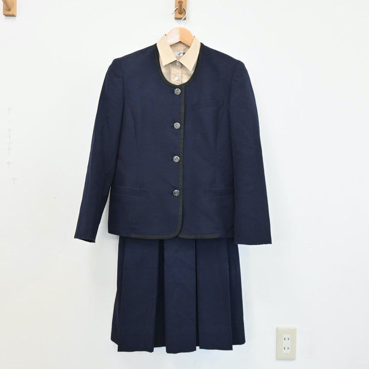 【中古制服】長野県 長野清泉女学院中学高等学校 女子制服 5点（ブレザー・ニット・シャツ・ジャンパースカート）sf005356【リサイクル学生服】 |  中古制服通販パレイド