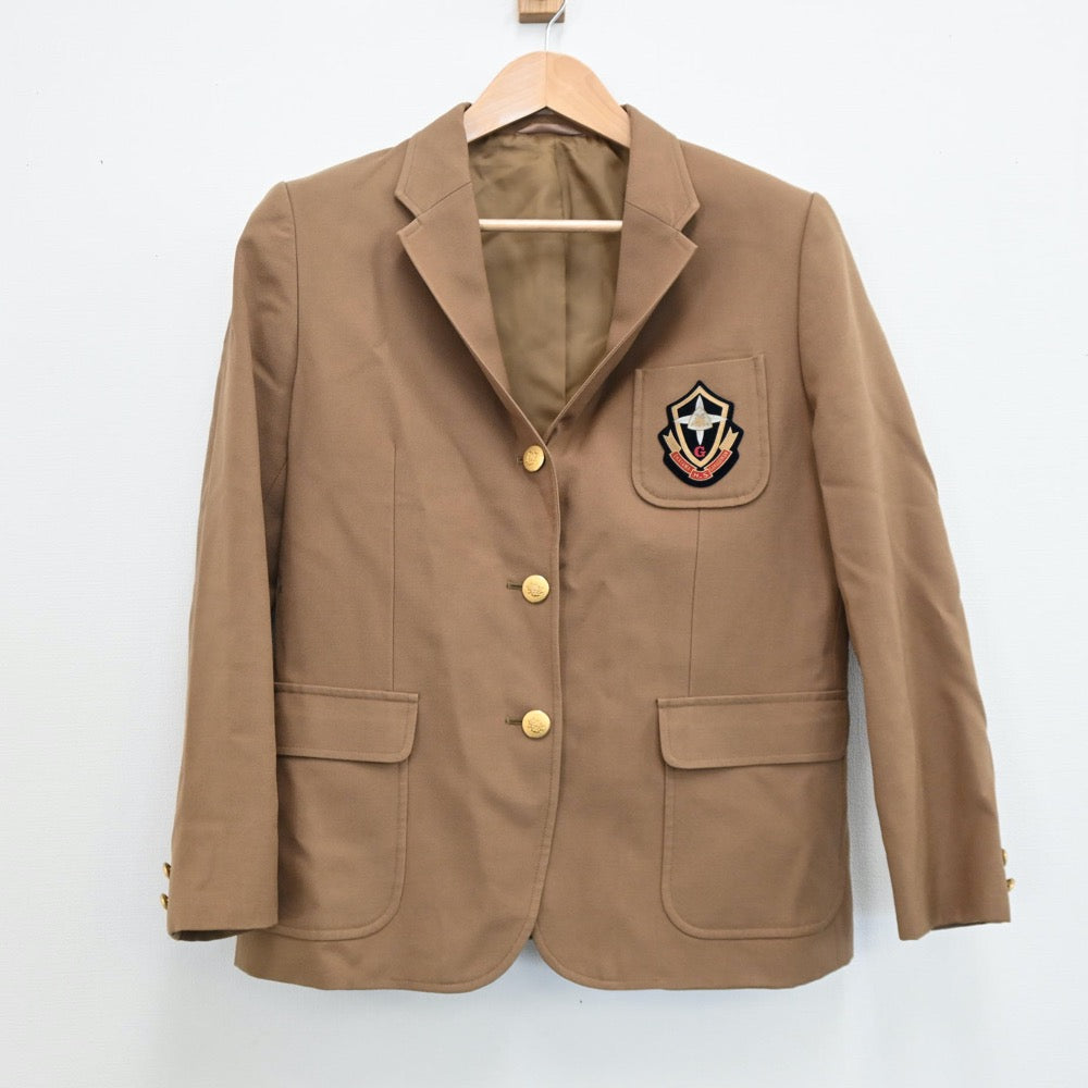 中古制服】岡山県 岡山学芸館高等学校 女子制服 2点（ブレザー