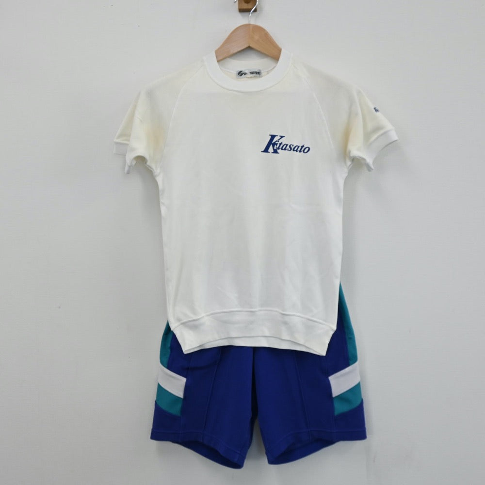 【中古】愛知県 北里小学校 女子制服 2点（体操服 上・体操服 下）sf005389
