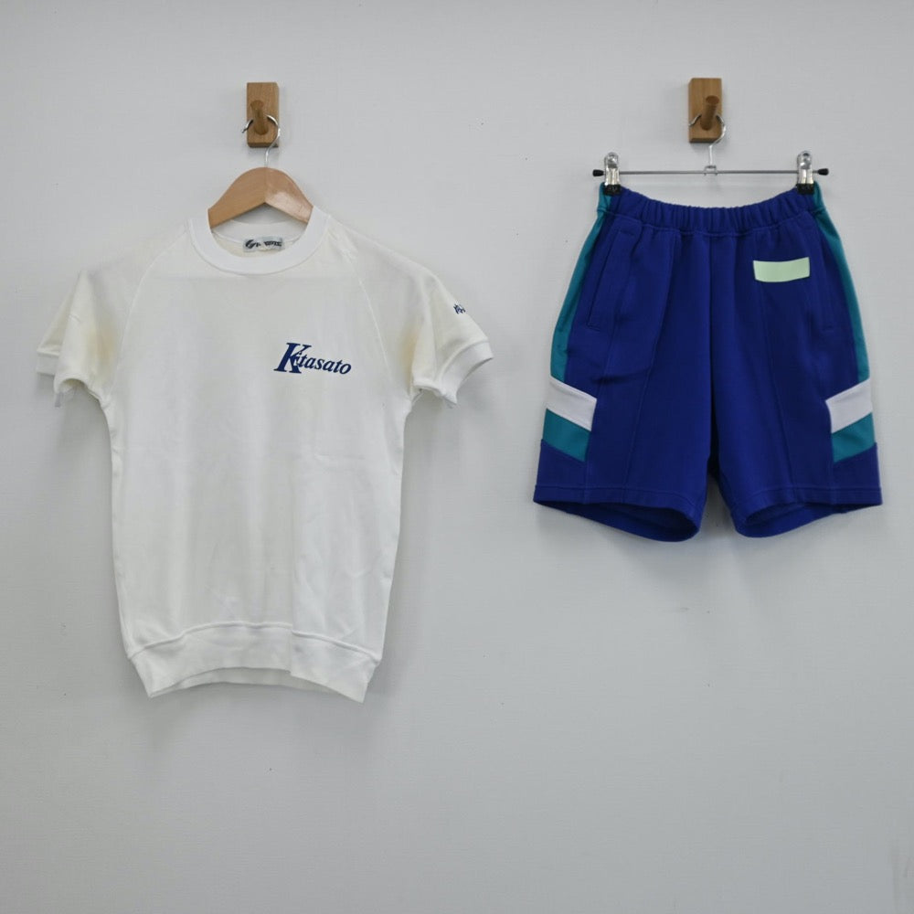 【中古】愛知県 北里小学校 女子制服 2点（体操服 上・体操服 下）sf005389