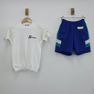 【中古】愛知県 北里小学校 女子制服 2点（体操服 上・体操服 下）sf005389