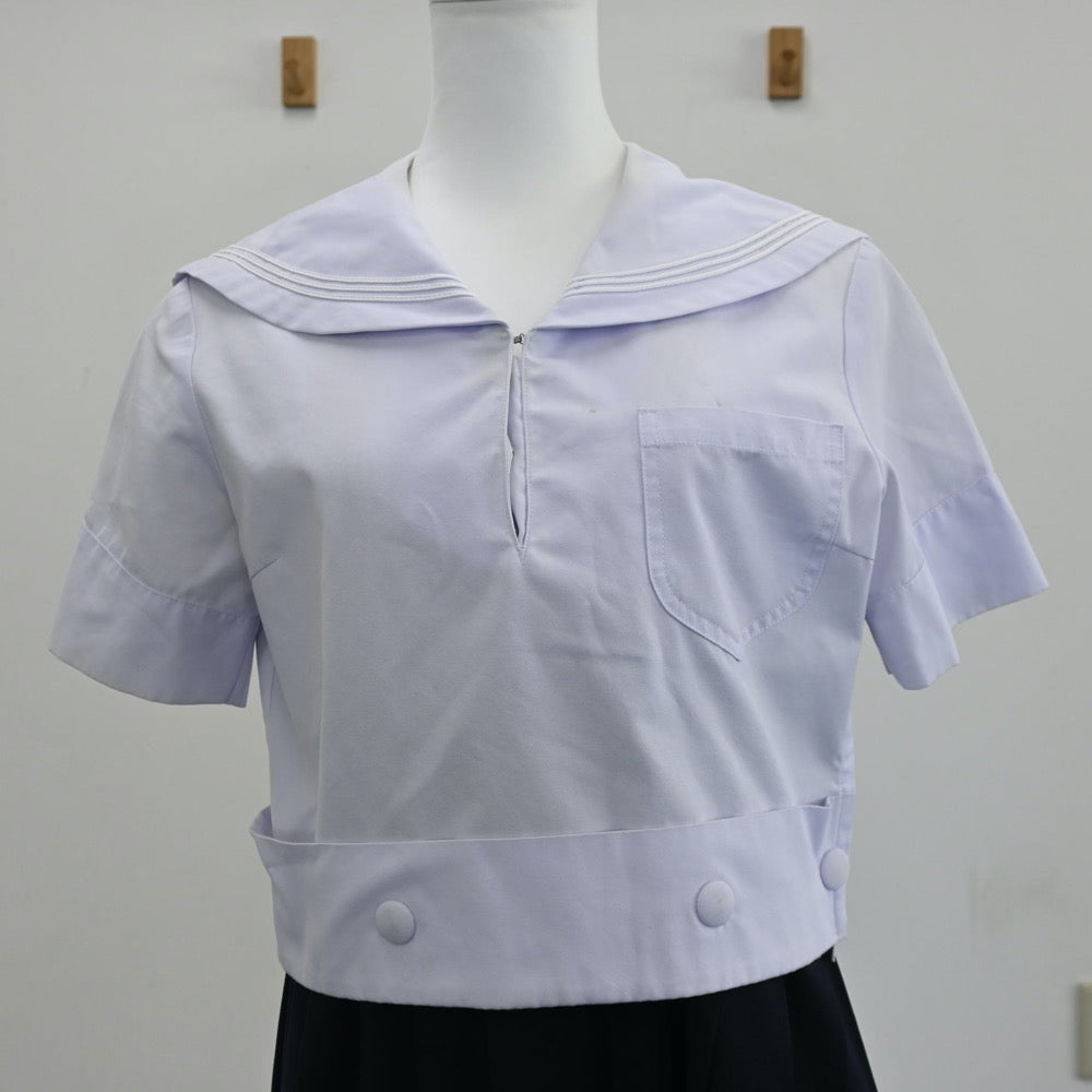 中古制服】大阪府 大阪府樟蔭高等学校 女子制服 3点（ニット