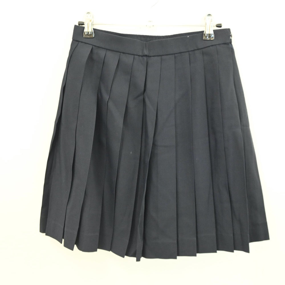 【中古】茨城県 下館第一高等学校 女子制服 2点（シャツ・スカート）sf005465