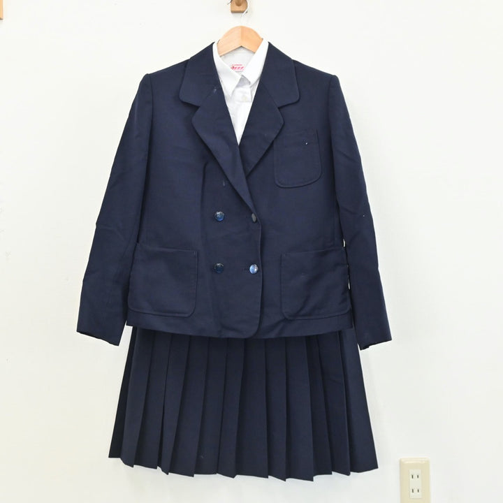 中古制服】茨城県 筑西市立下館南中学校 女子制服 5点（ブレザー・ベスト・シャツ・スカート）sf005468【リサイクル学生服】 | 中古制服 通販パレイド