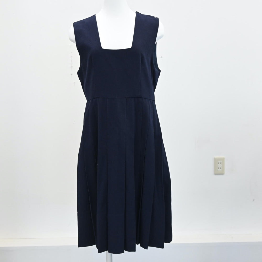 中古制服】熊本県 御船中学校 女子制服 2点（セーラー服・ジャンパー 