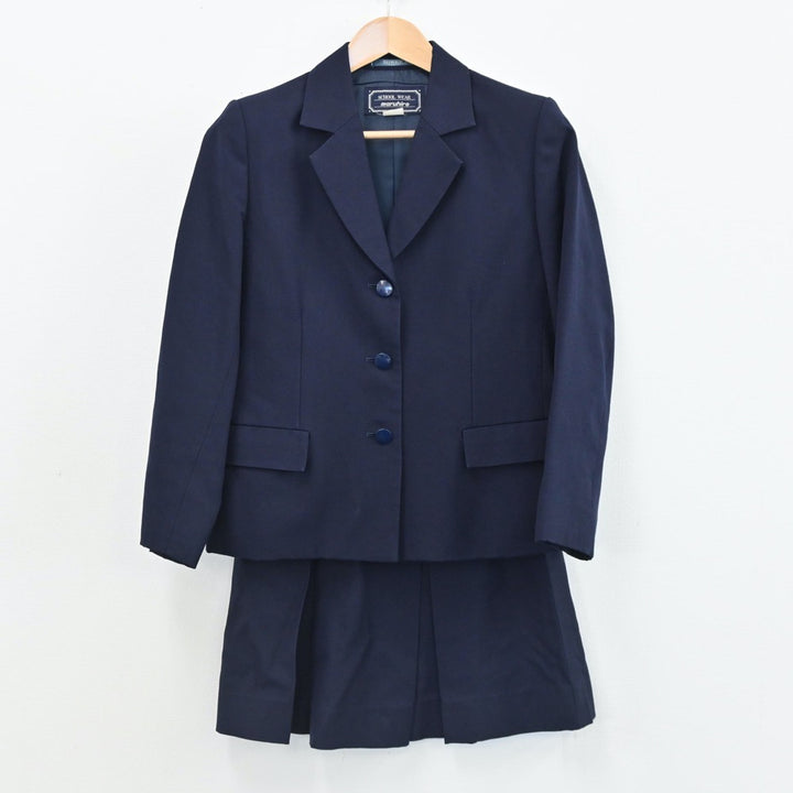 【中古】埼玉県 県立川越女子高等学校 女子制服 2点（ブレザー・スカート）sf005487