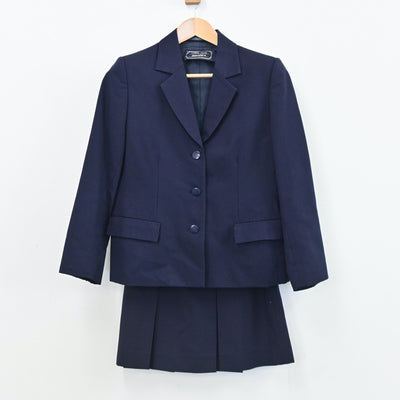 【中古】埼玉県 県立川越女子高等学校 女子制服 3点（ブレザー・ベスト・スカート）sf005488